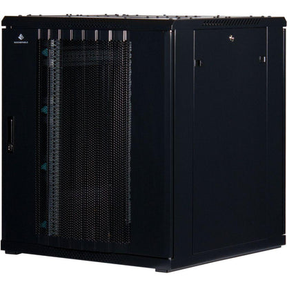 Rockstable 19 Zoll Serverschrank | Netzwerkschrank  18HE 800x800x900mm (BxTxH) | RS19-8818PP | perforierte Tür