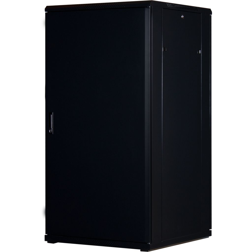 Rockstable 19 Zoll Serverschrank | Netzwerkschrank 32HE 800x800x1600mm (BxTxH) | RS19-8832 | Glastür - RS19-8832 - 4260714310529