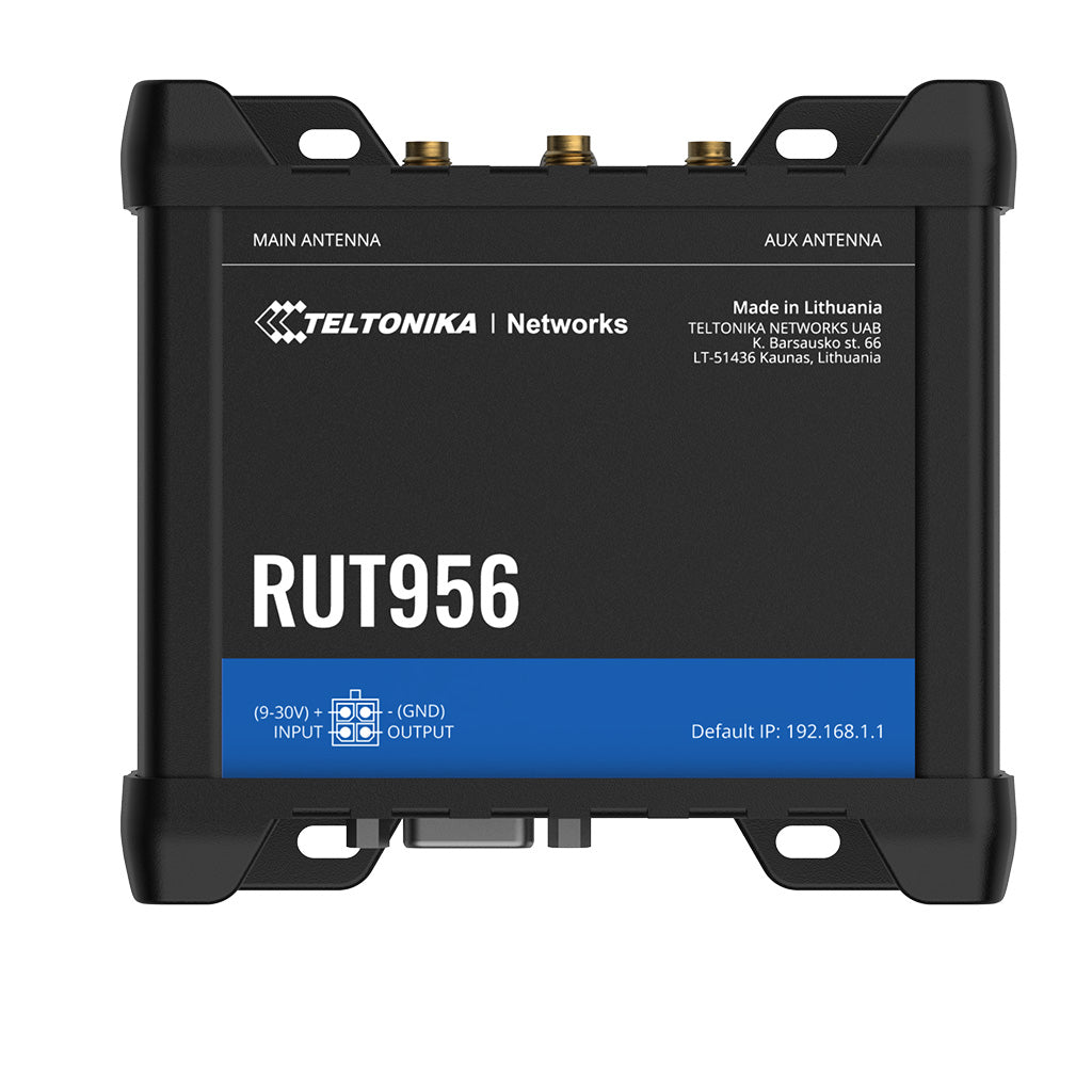 Teltonika RUT956 - Wireless Router - WWAN - 3-Port-Switch - Brocon Shop