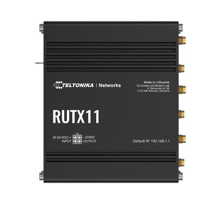 Teltonika RUTX11 - Wireless Router - WWAN - 4-Port-Switch