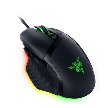 Razer Basilisk V3 Maus rechts - Gaming Maus mit 26000 DPI, 11 Tasten und Kabel, schwarz