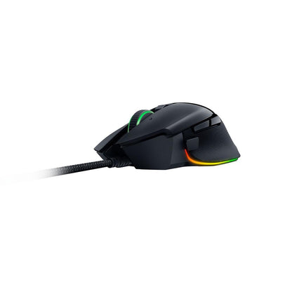 Razer Basilisk V3 Maus rechts - Gaming Maus mit 26000 DPI, kabelgebunden, 11 Tasten, ergonomisches Design.