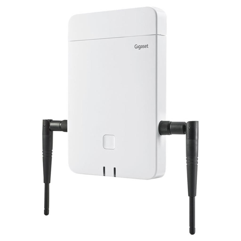 Gigaset N870E IP PRO - HTTPS - SIPS - TLS - DECT - DECT-GAP - G.711 - G.722 - G.729ab - Weiß - 188 x 227 x 42 mm - 300 g