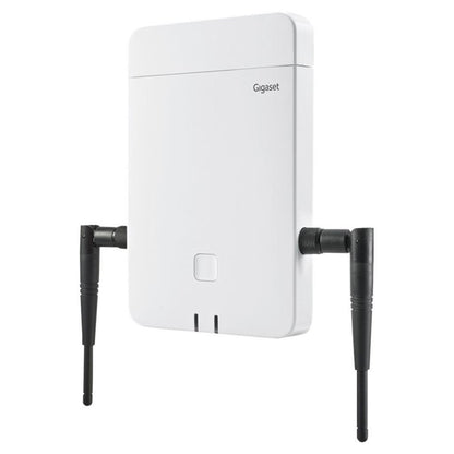 Gigaset N870E IP PRO - HTTPS - SIPS - TLS - DECT - DECT-GAP - G.711 - G.722 - G.729ab - Weiß - 188 x 227 x 42 mm - 300 g