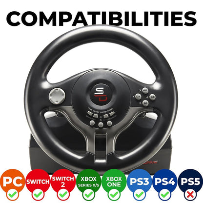 Subsonic - Superdrive SV200 - Gaming Lenkrad mit Pedale - SA5578