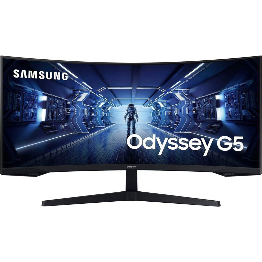 Samsung G55T - 86,4 cm (34") - 3440 x 1440 Pixel - UltraWide Quad HD - LED - Schwarz