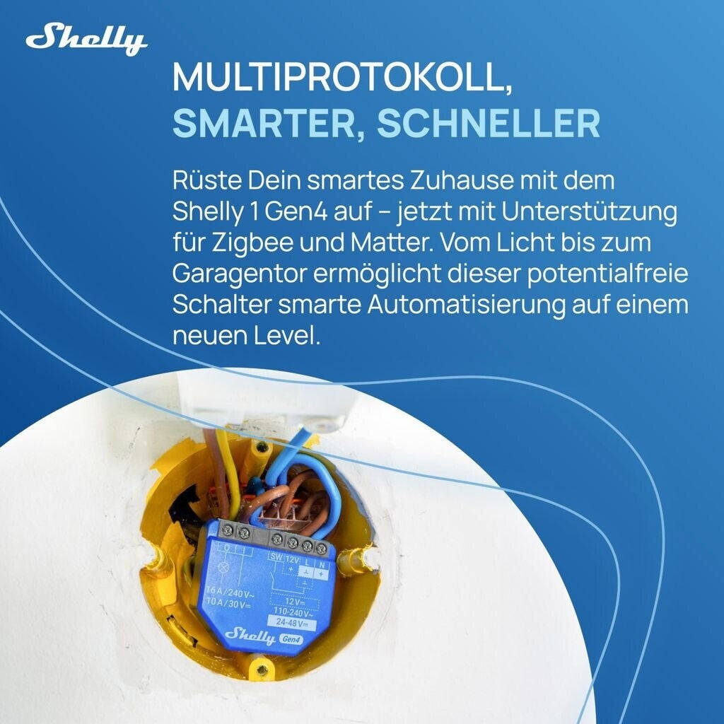 Shelly · Unterputz·""1 Gen4""· Relais· max·