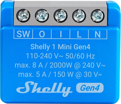 Shelly · Unterputz·""1 Mini Gen4""· Relais· max·