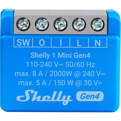 Shelly · Unterputz·""1 Mini Gen4""· Relais· max·