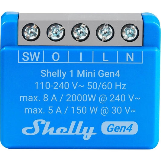 Shelly · Unterputz·""1 Mini Gen4""· Relais· max·