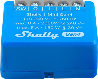 Shelly · Unterputz·""1 Mini Gen4""· Relais· max·