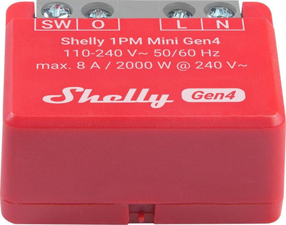 Shelly 1PM Mini Gen4 Funk-Schalter