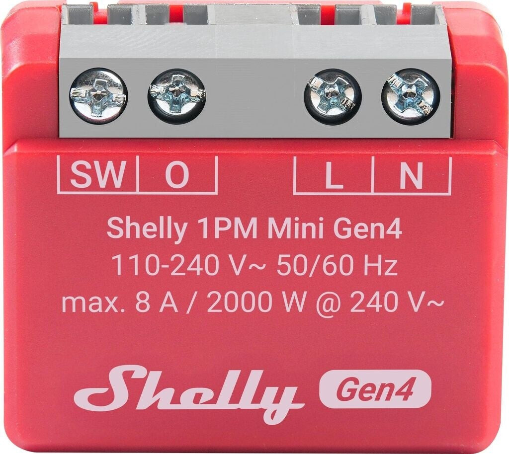 Shelly 1PM Mini Gen4 Funk-Schalter