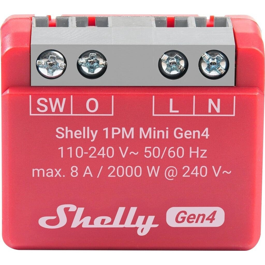 Shelly 1PM Mini Gen4 Funk-Schalter