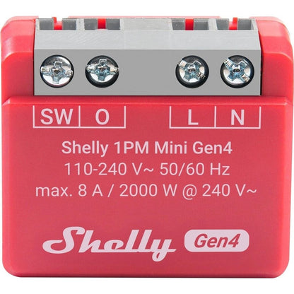 Shelly 1PM Mini Gen4 Funk-Schalter