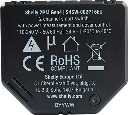 Shelly · Unterputz·""2PM Gen4""· Relais· max·