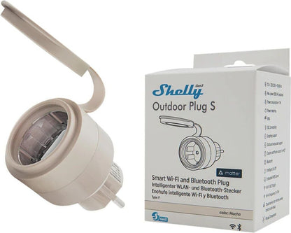 SHELLY OUTDOOR PLUG S GEN3 SMART PLUG