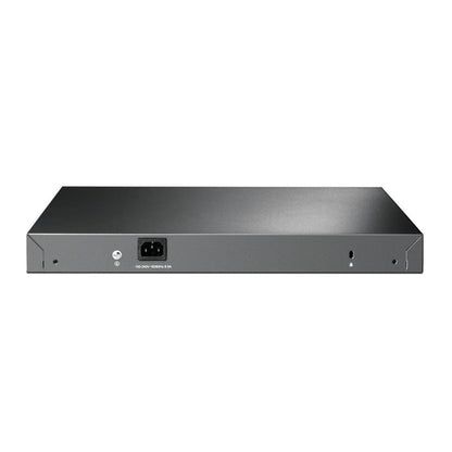 TP-LINK JetStream -28-Port-Gigabit-L2-Managed-Switch mit 24 PoE+-Ports - Managed - L2+ - Gigabit Ethernet (10/100/1000) - Power over Ethernet (PoE) - Rack-Einbau - 1U
