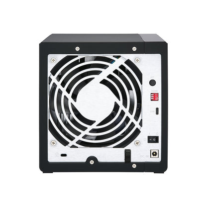 QNAP TR-004 - HDD / SSD-Gehäuse - 2.5/3.5" - Serial ATA II - Serial ATA III - 3 Gbit/s - Hot-Swap - Schwarz