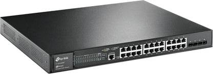 TP-LINK SG3428XMP Omada L2+ Managed Switch 24× PoE+ 4× 10Ge Sfp+ - Switch - 1 Gbps