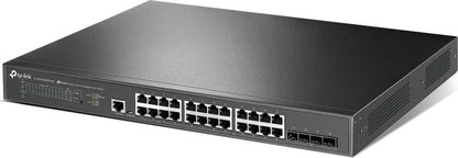 TP-LINK JetStream TL-SG3428XPP-M2 - Managed - L2+ - 2.5G Ethernet (100/1000/2500) - Power over Ethernet (PoE) - Rack-Einbau - 1U