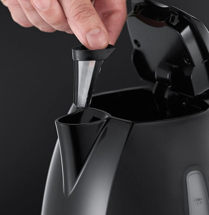 Russell Hobbs 22591-70 - 1,7 l - 2400 W - Schwarz - Kunststoff - Edelstahl - Wasserstandsanzeige - Filterung