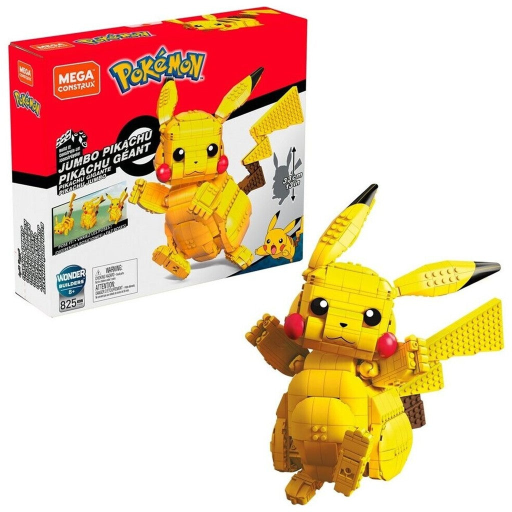 MEGA Brands MEGA Pokémon FVK81 - Gebäudefigur - 8 Jahr(e) - Gelb - 600 Stück(e)