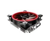 PCCOOLER LP CPU Luftkühler - 125W TDP, bis zu 1800 U/min und 65 CFM - Rot/Blau