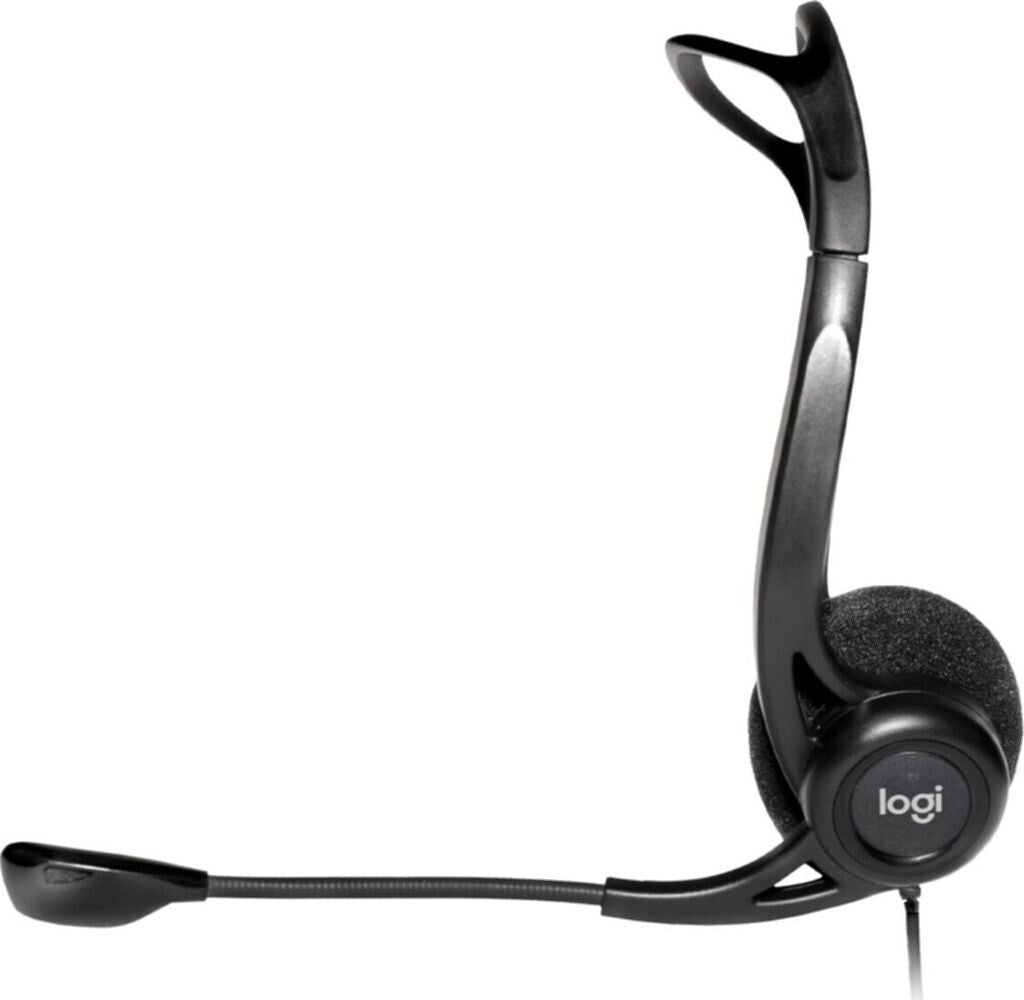 Logitech 960 USB Computer Headset - Kopfhörer - Kopfband - Anrufe/Musik - Schwarz - Binaural - 2,4 m