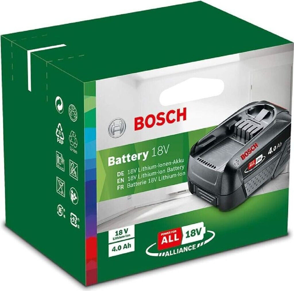 Bosch 1.600.A01.1T8 - Akku - Lithium-Ion (Li-Ion) - 4 Ah - 18 V - BOSCH - Schwarz