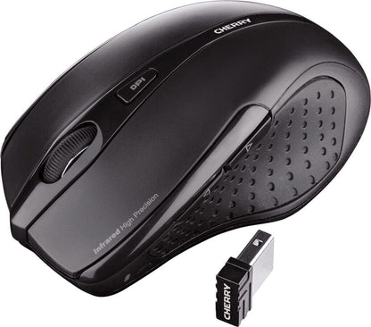 Cherry MW 3000 - Maus - 1.750 dpi Optisch - 5 Tasten - Schwarz