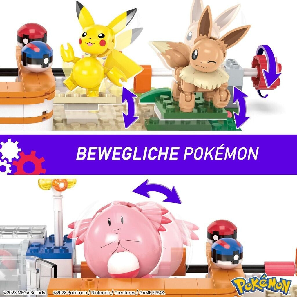 MEGA Brands MEGA Pokémon HNT93 - Bausatz - 8 Jahr(e) - Kunststoff - 648 Stück(e) - 1,52 kg