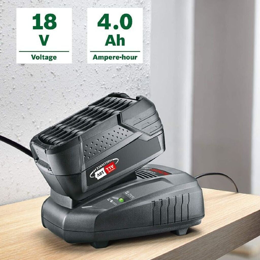 Bosch 1.600.A01.1T8 - Akku - Lithium-Ion (Li-Ion) - 4 Ah - 18 V - BOSCH - Schwarz