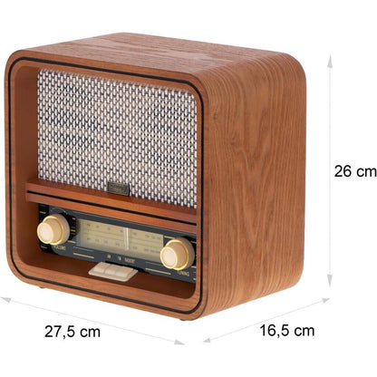 Camry Premium CR 1188 - Persönlich - Analog - AM,FM - 87,5 - 108 MHz - 530 - 1600 kHz - 10 W