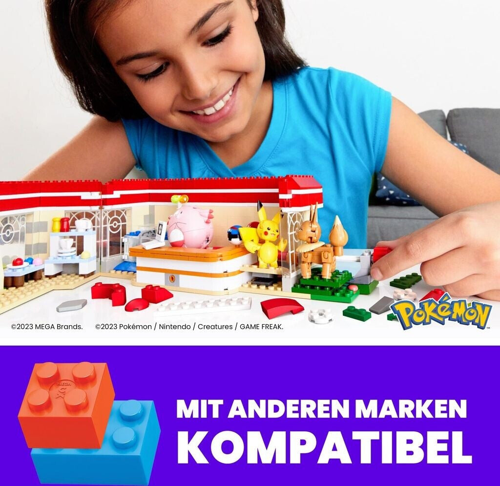 MEGA Brands MEGA Pokémon HNT93 - Bausatz - 8 Jahr(e) - Kunststoff - 648 Stück(e) - 1,52 kg