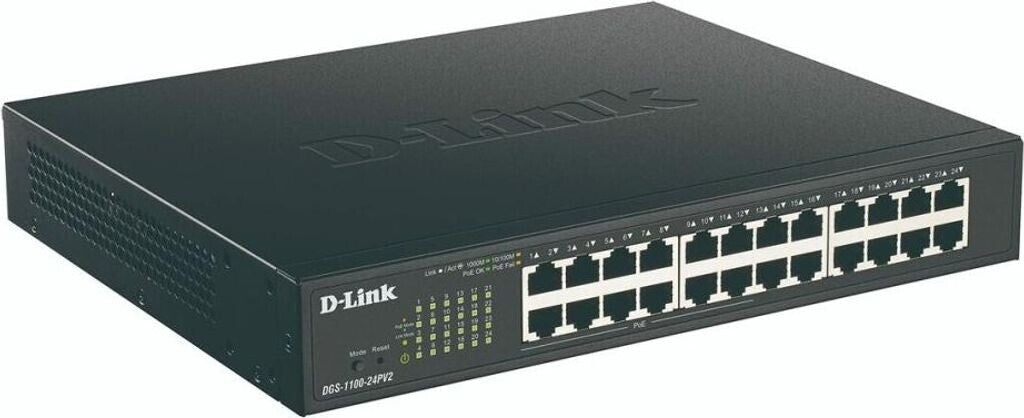D-Link Switch DGS-1100-24PV2 E DGS110024PV2 DGS-1100-24PV2/E - Switch - 1 Gbps