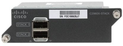 Cisco FlexStack-Plus - 80 Gbit/s - 17128090 h - Cisco Catalyst 2960-X Cisco Catalyst 2960-XR - 254 mm - 378 mm - 76,2 mm