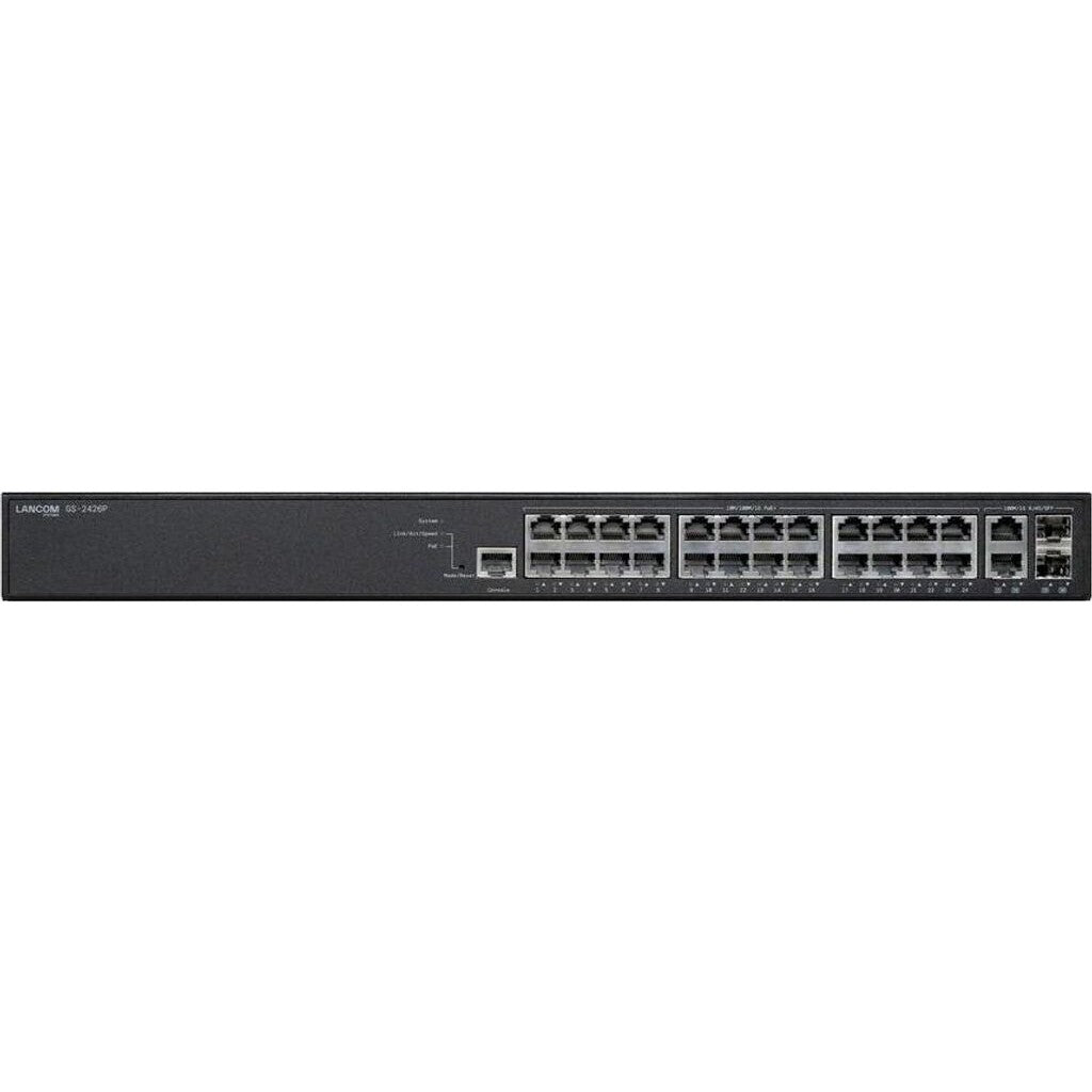 Lancom GS-2426P - Switch - managed - 24 x/1000 PoE++ 2 1 Gigabit SFP+ 2 - Switch - 1 Gbps