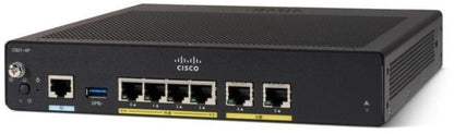 Cisco C927-4P - Ethernet-WAN - Gigabit Ethernet - DSL-WAN - Schwarz