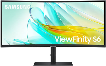 Samsung S65UC - 86,4 cm (34") - 3440 x 1440 Pixel - UltraWide Quad HD - LCD - 5 ms - Schwarz