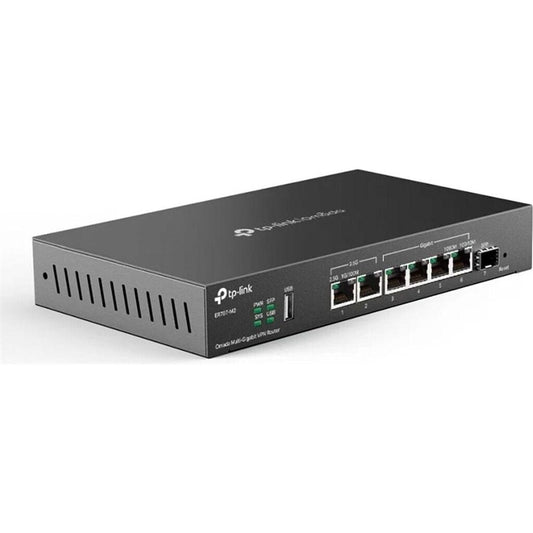TP-LINK Omada ER707-M2 - Ethernet-WAN - 2.5 Gigabit Ethernet - Schnelles Ethernet - Gigabit Ethernet - Schwarz