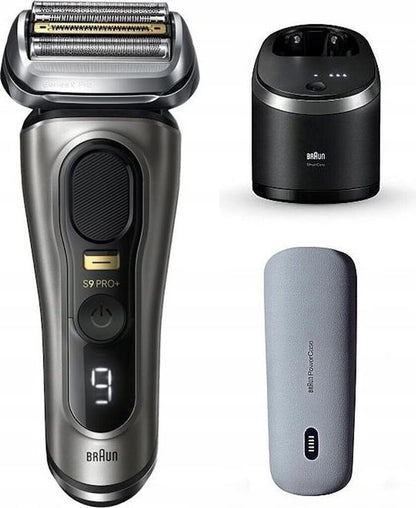 Braun Series 9 Pro+ 9575cc Wet & Dry - Folienschaber - Metallisch - Akku - Lithium-Ion (Li-Ion) - 90 min - Box