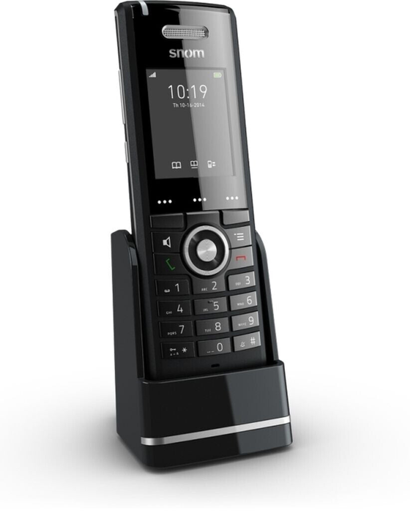 Snom M65 - Schwarz - TFT - 5,08 cm (2") - 176 x 220 Pixel - 262144 Farben - Lithium-Ion (Li-Ion)