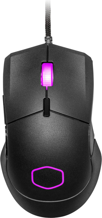 Cooler Master Peripherals MM310 - Beidhändig - Optisch - USB Typ-A - 12000 DPI - Schwarz