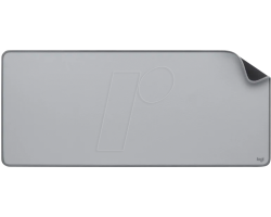 Logitech Desk Mat - Grau - Einfarbig - Nylon - Polyester - Gummi - Anti-Rutsch-Basis