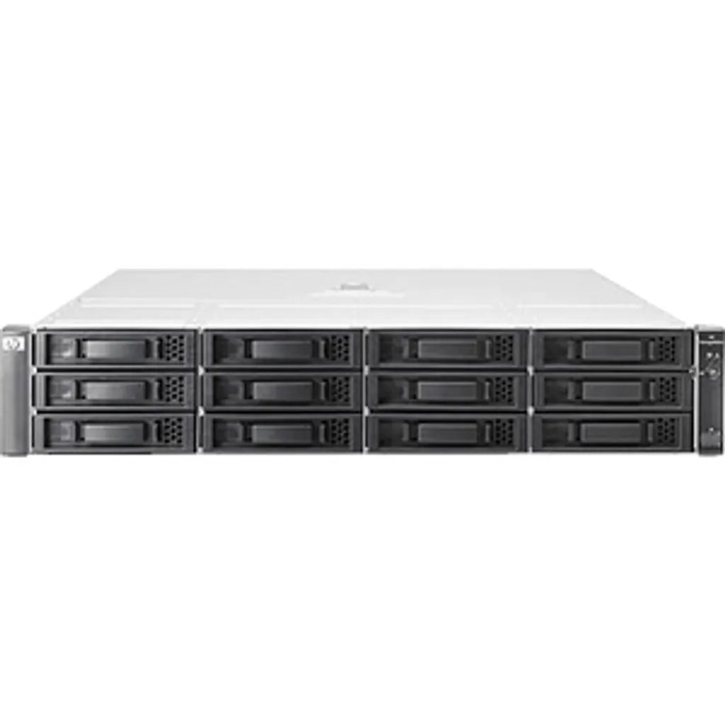HPE StorageWorks M6625 - 150 TB - Serial Attached SCSI (SAS) - 2.5 Zoll - Rack (2U) - Schwarz - Silber - 406,4 mm