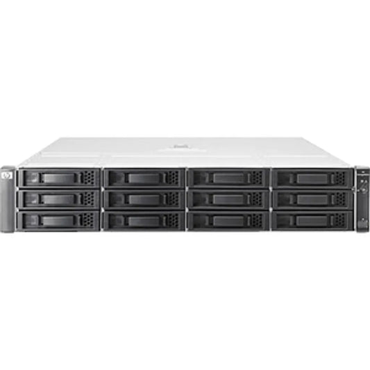 HPE StorageWorks M6625 - 150 TB - Serial Attached SCSI (SAS) - 2.5 Zoll - Rack (2U) - Schwarz - Silber - 406,4 mm