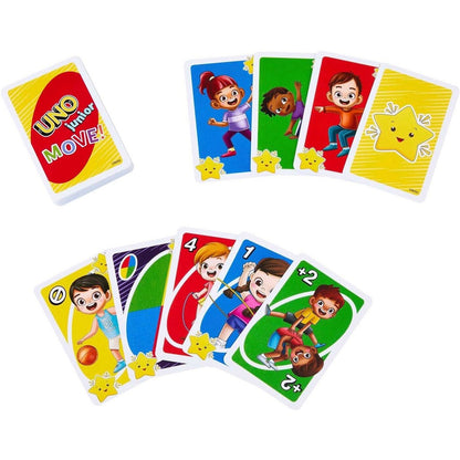 Mattel UNO Junior Move! HNN03 - Kartenspiel