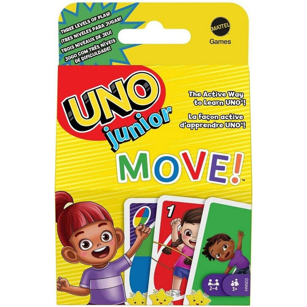 Mattel UNO Junior Move! HNN03 - Kartenspiel