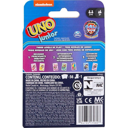 Mattel UNO Junior Paw Patrol - Kartenspiel